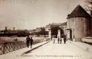 Carte postale ancienne - 12. - BESANÇON. - Tour de la Pelote et Quai de Strasbou...