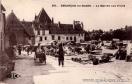 Carte postale ancienne - 251. - BESANÇON-les-BAINS. - Le Marché aux Puces.