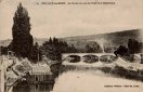 Carte postale ancienne - 20. - BESANÇON-les-BAINS. - Le Doubs en aval du Pont de...