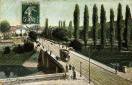 Carte postale ancienne Besançon - L. V. & Cie - 2951. Besançon. Perspective du Pont de la République