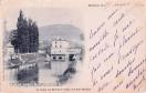 Carte postale ancienne - Le Canal, Le Moulin St-Paul et le Fort Bregille