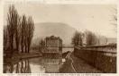Carte postale ancienne - 20334 BESANÇON - LE CANAL DU DOUBS AU PONT DE LA RÉPUBL...