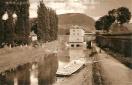 Carte postale ancienne - 75. - BESANÇON. - CANAL ET MOULIN ST-PAUL.