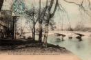 Carte postale ancienne - 469 - BESANÇON - Pont St-Pierre, pris du Moulin Militai...