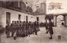 Carte postale ancienne Besançon - Bauer, Marchet et Cie - 60e Régiment d'Infanterie, BESANÇON (Doubs) - Caserne Liautey - Instruction de Télégraphie par les bras