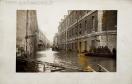 Carte postale ancienne - Besançon - La rue de la République - 20-21 Janvier 1910