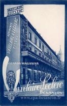 Carte postale ancienne - Grands Magasins Vaxelaire &amp; Leclerc BESANÇON