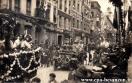 Carte postale ancienne - Besançon - Rue de la République - Fêtes du Centenaire d...