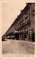 Carte postale ancienne - Hôtel de l'Europe et de la Poste, BESANÇON - Téléph. : ...