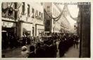 Carte postale ancienne - BESANÇON - Rue de la République - Arrivée du Président ...