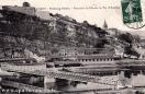 Carte postale ancienne - 38 - BESANÇON - Faubourg Rivotte - Passerelle du Chemin...