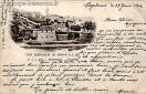 Carte postale ancienne Besançon - J. L. - VUES PRINCIPALES DU RÉSEAU P.L.M. - S. A. - N°6. - BESANÇON. - Vue Gle.