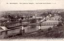 Carte postale ancienne - 56 - BESANÇON - Vue prise de Brégille - Les Ponts sur l...