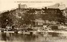 Carte postale ancienne - 58. - BESANÇON-les-BAINS. - Le Doubs et la Citadelle, v...