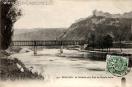 Carte postale ancienne - 743 - BESANÇON - La Citadelle et le Pont du Chemin de F...