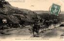 Carte postale ancienne - BESANÇON - Le Doubs et le Pont du Chemin de Fer de Mort...
