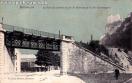 Carte postale ancienne - Besançon Le Pont du chemin de fer de Morteau et le fort...