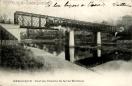Carte postale ancienne - BESANÇON - Pont du Chemin de fer de Morteau