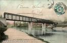 Carte postale ancienne - N. 4 - BESANÇON - Le Pont du Chemin de Fer de Morteau