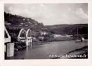 Carte postale ancienne - Besançon - Le pont de la chambre de commerce, Passerell...
