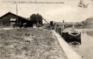 Carte postale ancienne - 766 - BESANÇON - Le Port Rivotte et Pont du Chemin de f...