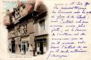 Carte postale ancienne - Besançon - Vieille Maison espagnole, rue Rivotte
