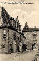Carte postale ancienne - 20044. - BESANÇON-les-BAINS. - Hôtel Mareschal, Rue Riv...