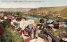 Carte postale ancienne - 178 BESANÇON - Vue Générale et Porte Rivotte