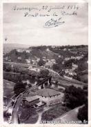 Carte postale ancienne - Besançon, 29 Juillet 1934 - Pont sur le Doubs