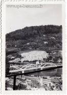 Carte postale ancienne - BESANÇON - La passerelle Chardonnet et le port