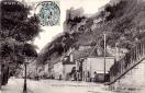 Carte postale ancienne Besançon - L. F. et V. - BESANÇON. - Faubourg Rivotte et la Citadelle