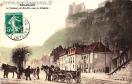 Carte postale ancienne Besançon - A. et H. C. - BESANÇON - Le Faubourg de Rivotte, sous la Citadelle