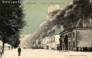 Carte postale ancienne - Besançon - Le port au bois et la citadelle