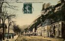 Carte postale ancienne - BESANÇON. - Faubourg Rivotte et la Citadelle