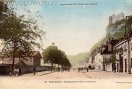 Carte postale ancienne Besançon - Teulet - EXCURSION EN FRANCHE COMTÉ - 26. BESANÇON - Faubourg Rivotte et la Citadelle