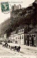 Carte postale ancienne - 45 BESANÇON. - Quartier Rivotte et la Citadelle.