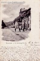 Carte postale ancienne Besançon - N. Nogret - BESANÇON. - Le faubourg Rivotte.