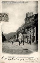 Carte postale ancienne - Excursion en Franche-Comté - 26. BESANÇON - Le Faubourg...