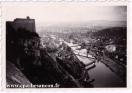 Carte postale ancienne - BESANÇON - Quartier Rivotte vu des remparts de la Citad...