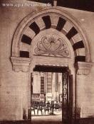 Carte postale ancienne - Besançon - Ecole professionnelle - entrée de la salle d...