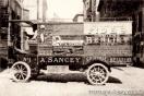 Carte postale ancienne - BESANÇON - Rue d'Alsace - Epicerie A. SANCEY