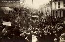 Carte postale ancienne - Besançon - Rue des Chaprais - Fête de la Commune libre ...