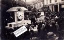 Carte postale ancienne - BESANÇON - Rue des Chaprais - Fête de la Commune libre ...