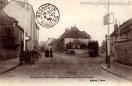 Carte postale ancienne Besançon - J. Favre - BESANÇON-CHAPRAIS - Rue de Belfort et Rue de l'Eglise