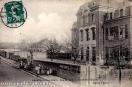 Carte postale ancienne Besançon - J. Favre - BESANÇON-CHAPRAIS - Rue de Belfort - Ecole des Garçons
