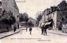 Carte postale ancienne Besançon - Lunant - LA BUTTE - Rue de Dôle. Anciennement Croix d'Arènes