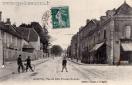 Carte postale ancienne Besançon - Lunant - La BUTTE - Rue de Dôle. PANIER FLEURY