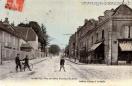 Carte postale ancienne Besançon - Lunant - La BUTTE - Rue de Dôle. PANIER FLEURY