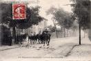 Carte postale ancienne - 4me Régiment d'Artillerie - La Sortie des Trompettes