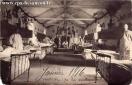 Carte postale ancienne - Janvier 1916 - HÔPITAL de la Butte - La salle principal...